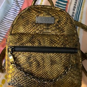 Mini BCBG backpack purse